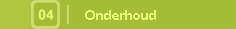 Onderhoud